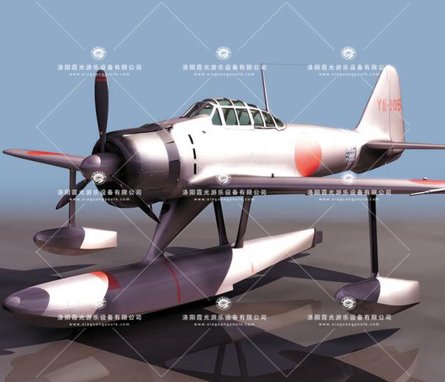 广汉3D模型飞机_